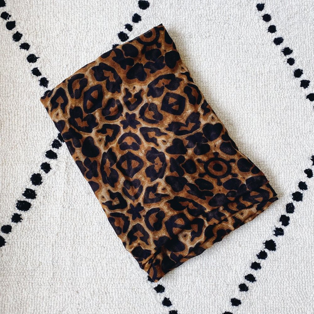 Animal Print Scarf